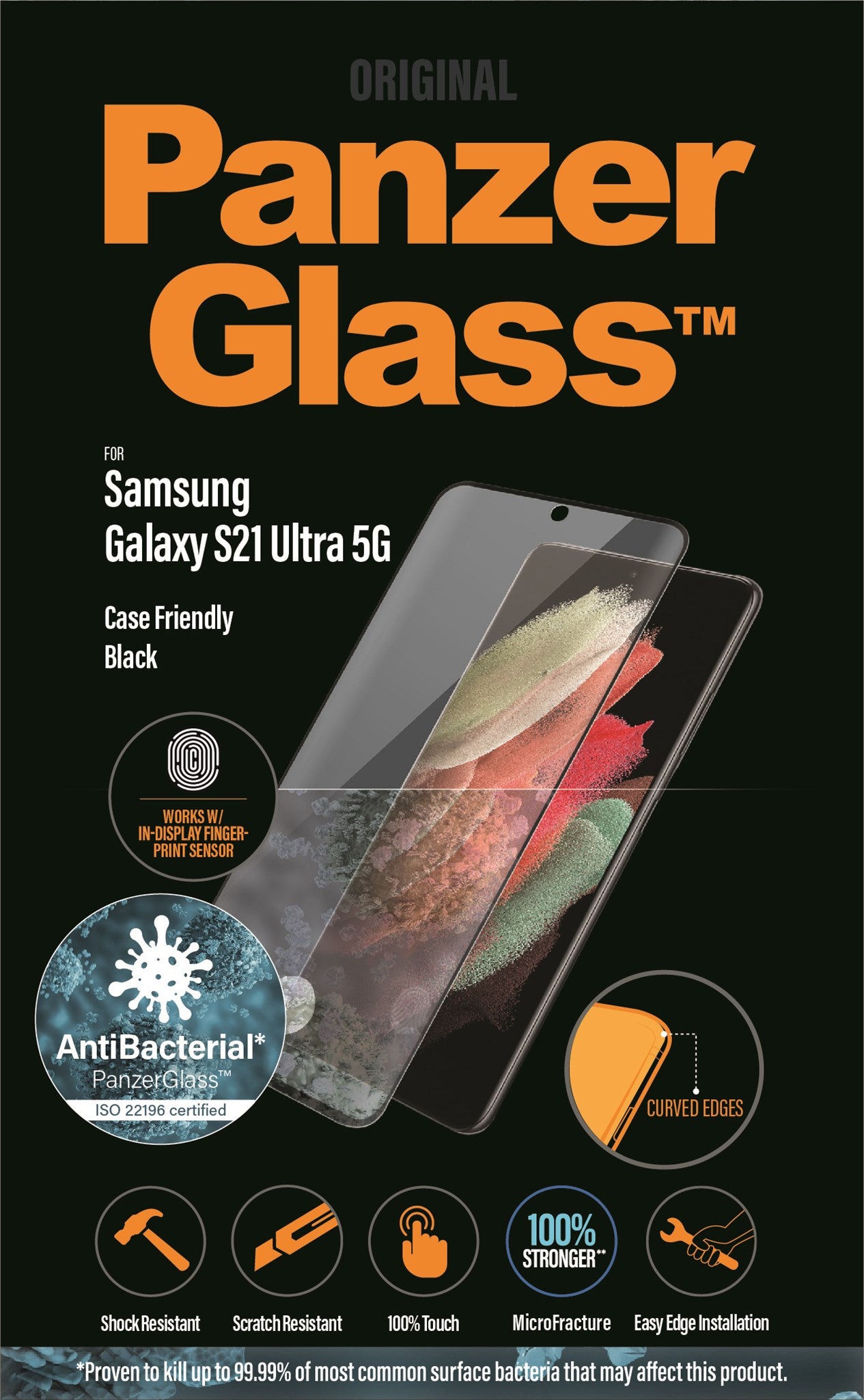 PanzerGlass® Skærmbeskyttelse Samsung Galaxy S21 Ultra 5G